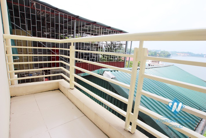 Lake view apartment for lease in Yen Phu Village, Tay Ho, Ha noi 
